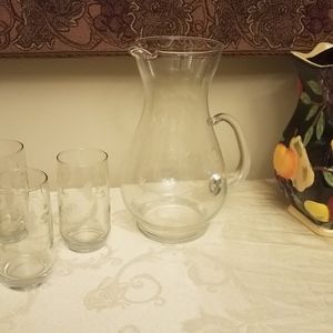 Crystal beverage set